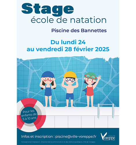 Stage école de natation