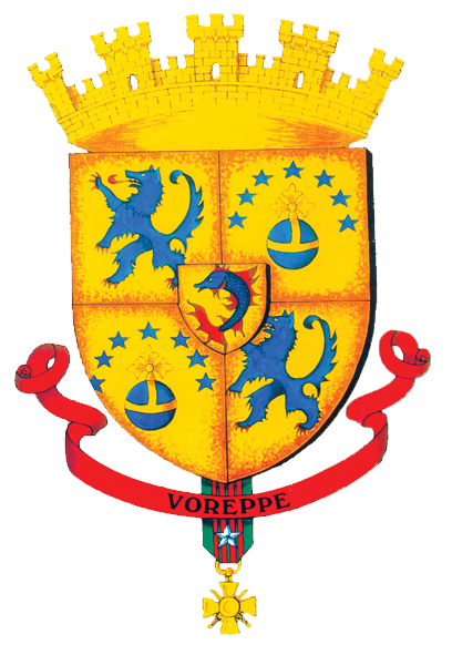 Le blason de Voreppe